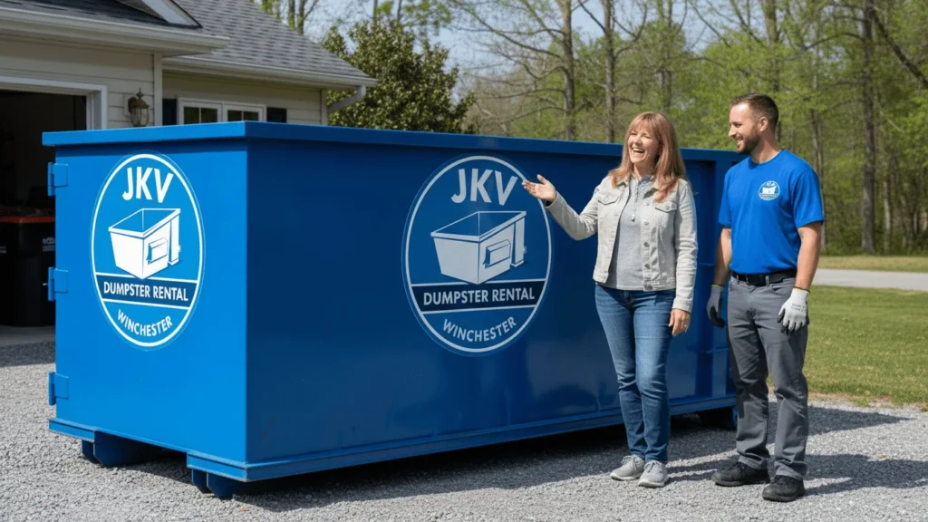 Roll-off dumpster rental Winchester-img